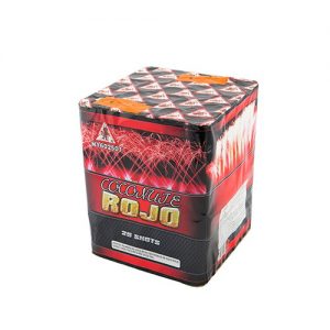 BATERIA 25 DISPAROS – COCONUTE ROJO