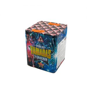 BATERIA 25 DISPAROS – PERLAS VARIADAS Y CRACKER