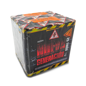 BATERIA 25 DISPAROS – NUEVA GENERACION 3