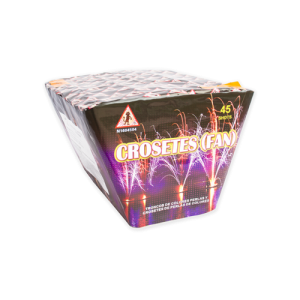 BATERIA 45 DISPAROS ABANICO – CROSETES FAN