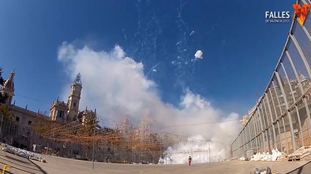 Mascletá, Fallas, Valencia